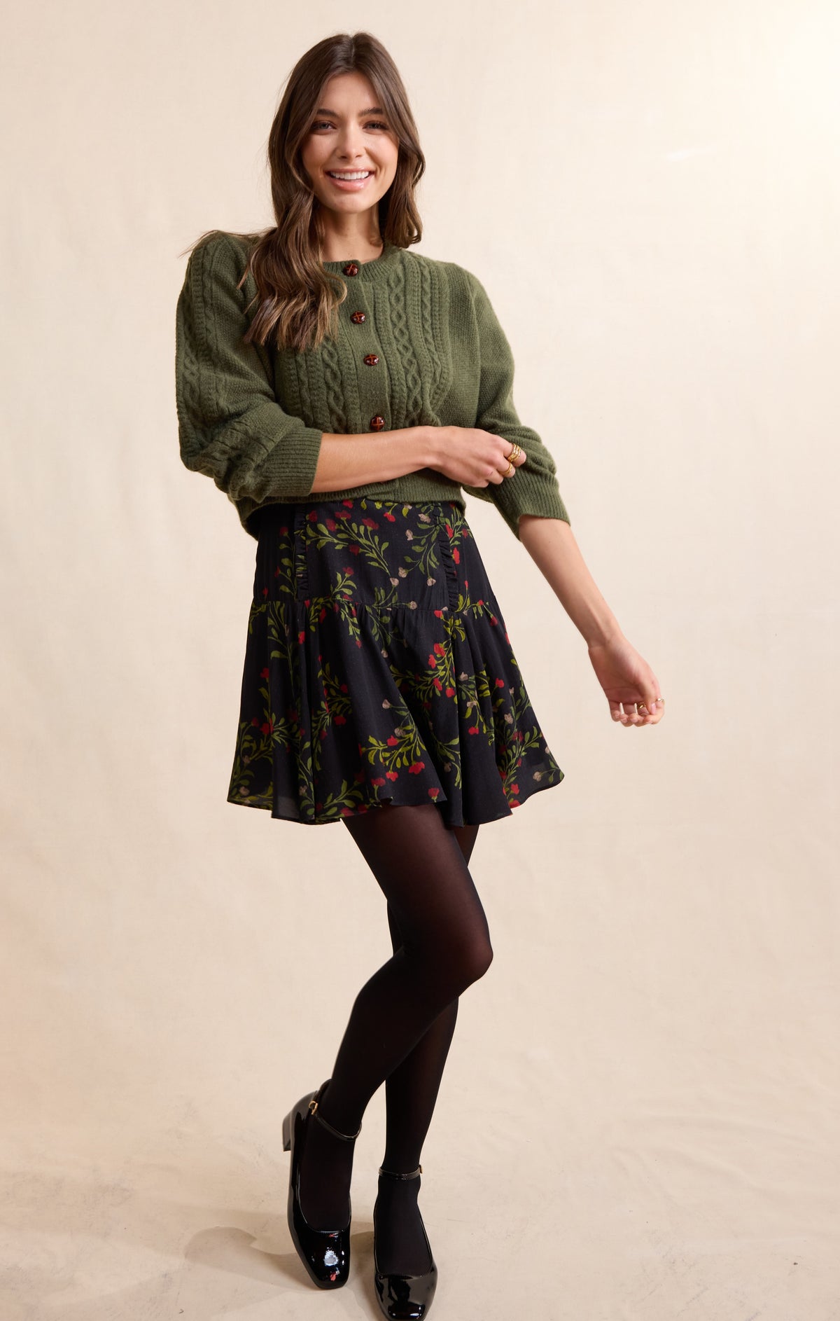 Vivienne Cable Knit Sweater