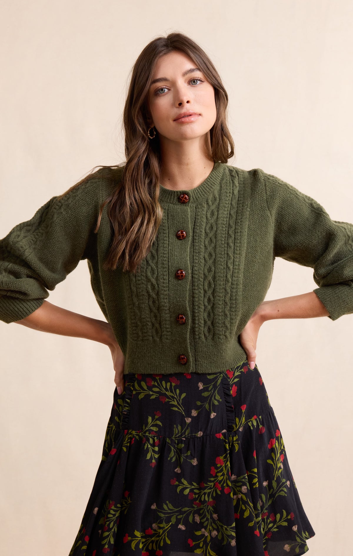 Vivienne Cable Knit Sweater