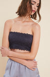 Knit Scalloped Bandeau
