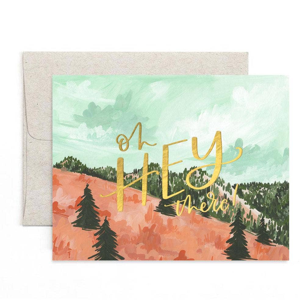Hey There Sherwood Friendship Greeting Card