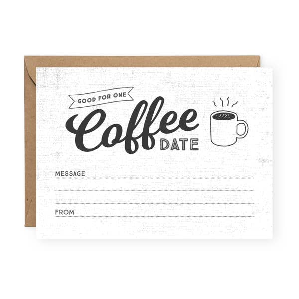 Coffee Date Card