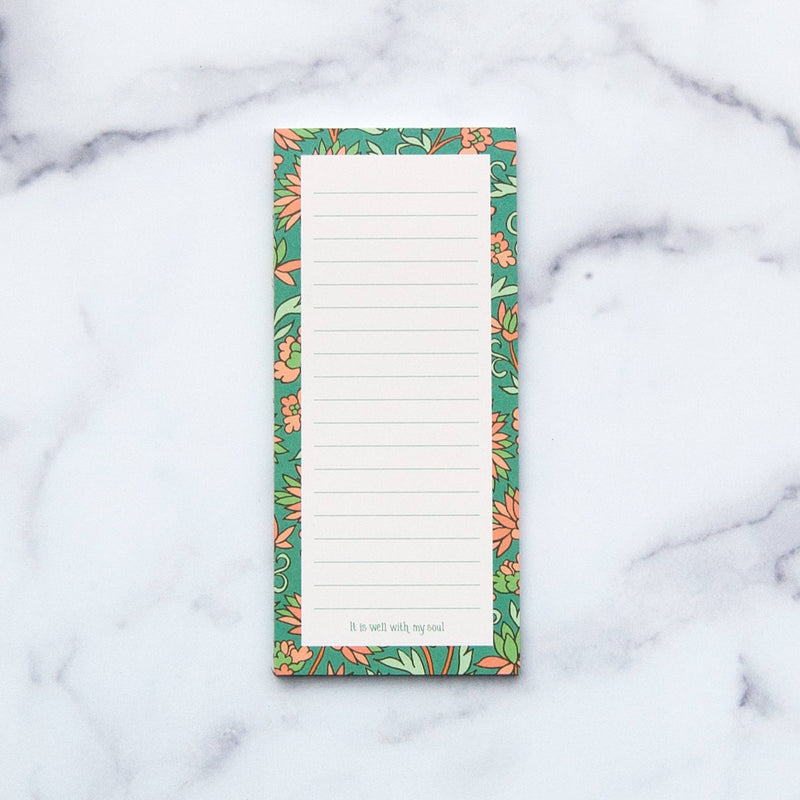 It is Well Hymn Notepad