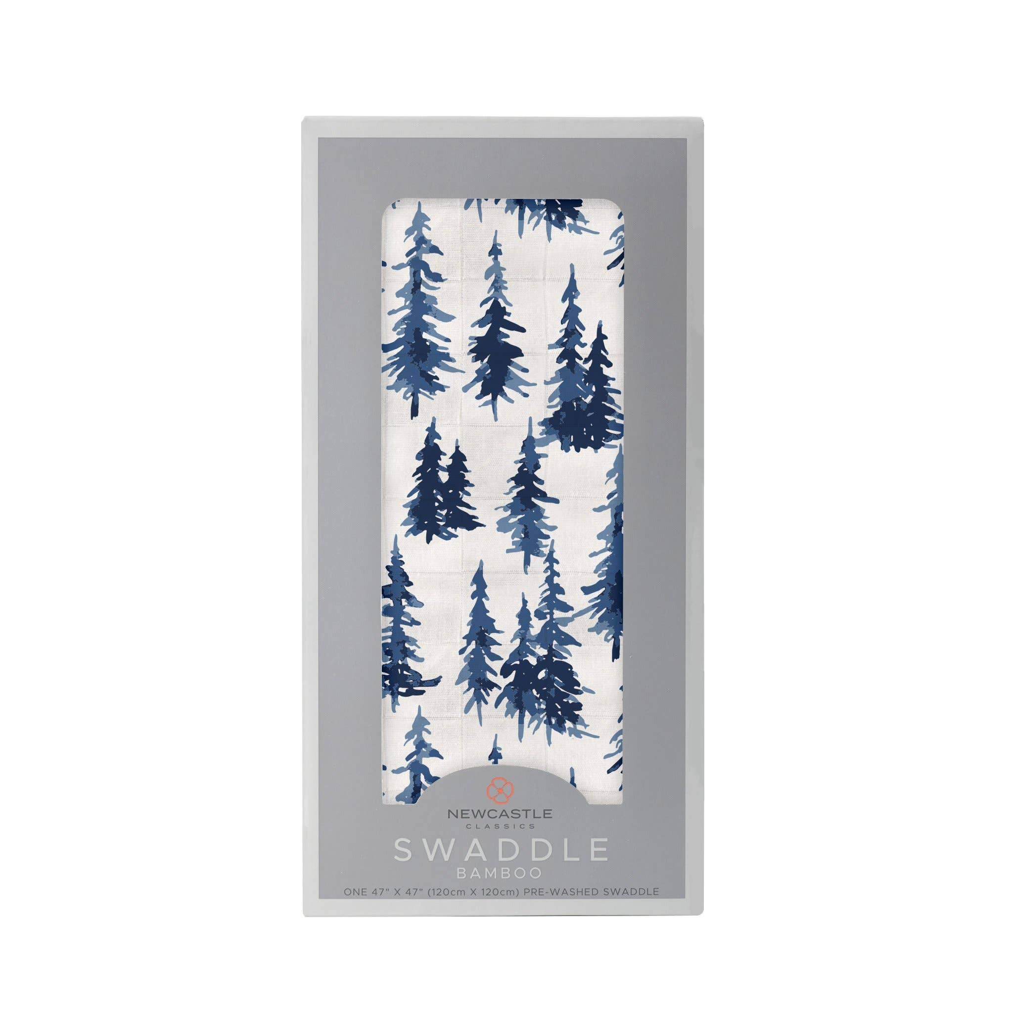 Indigo Forest Swaddle