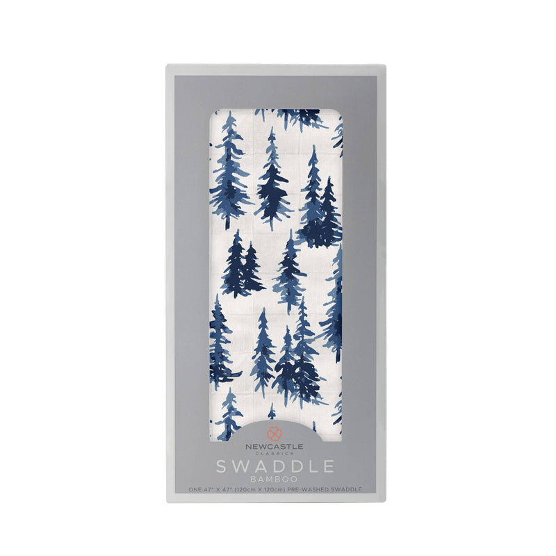 Indigo Forest Swaddle