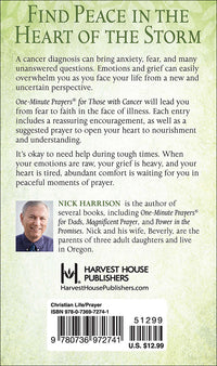 One Minute Prayers for those with Cancer