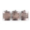 Leather Quote Flask