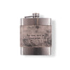 Leather Quote Flask