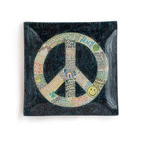 Square Decoupage Plate