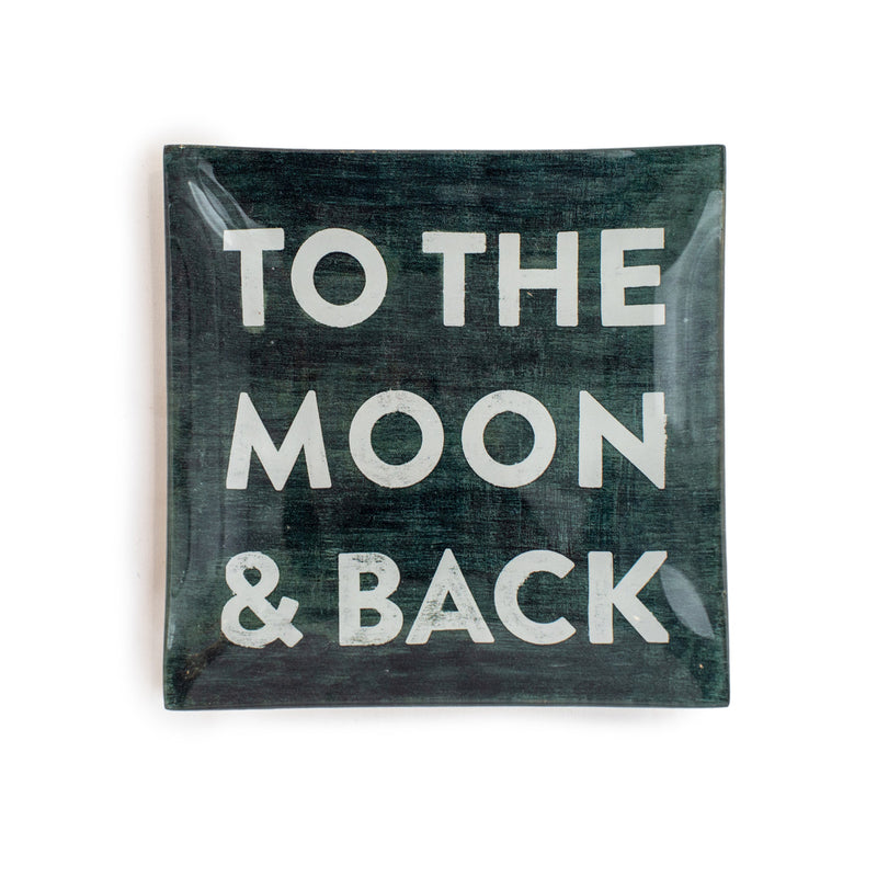 Square Decoupage Plate