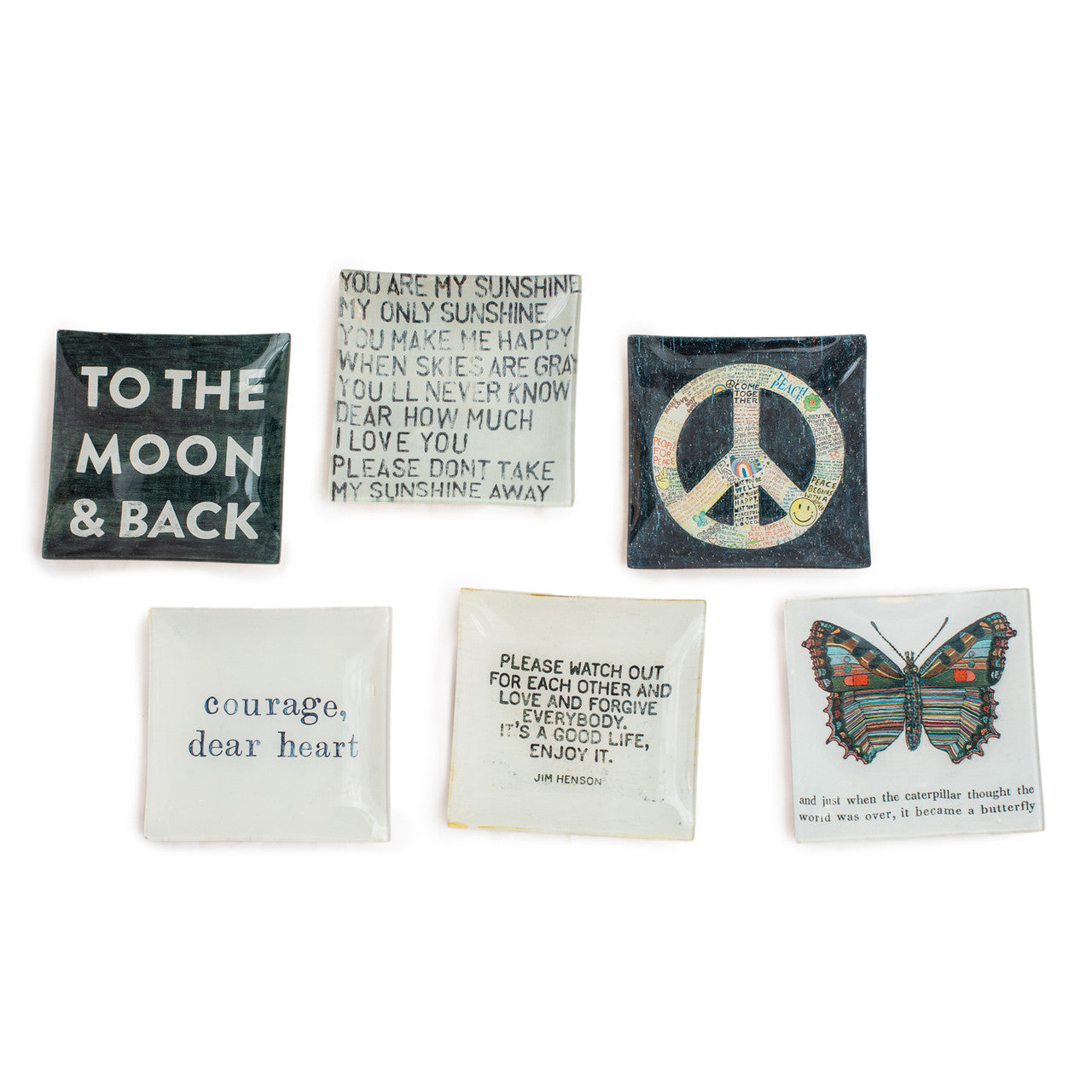 Square Decoupage Plate