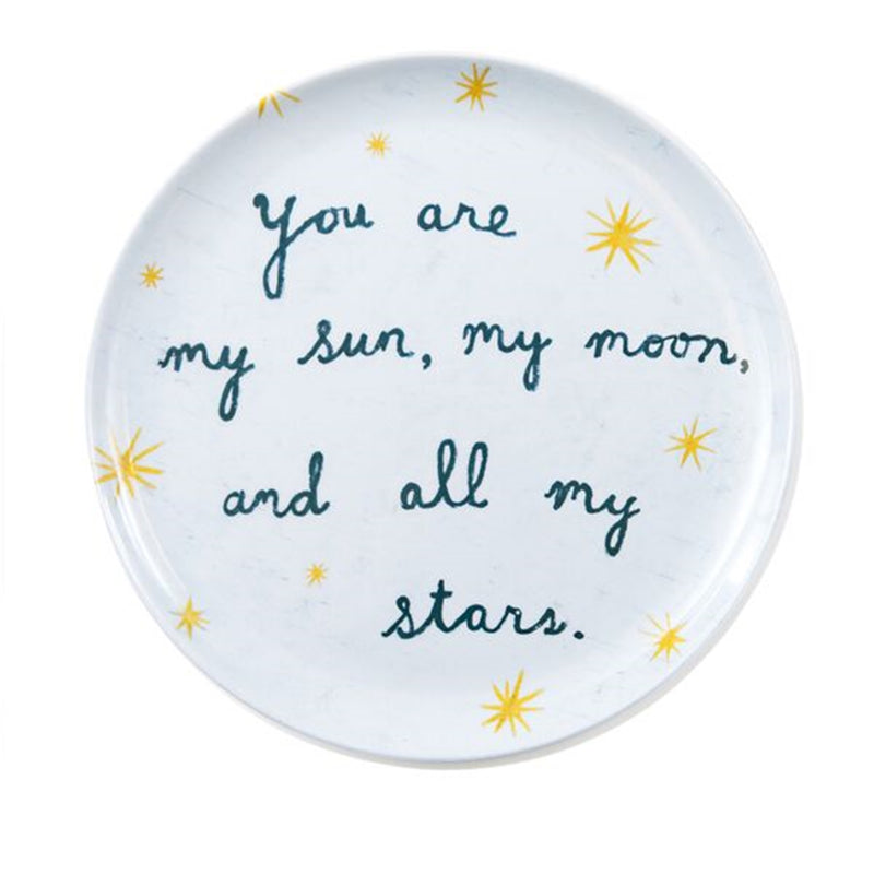 Melamine Plate With Sayings