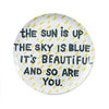 Melamine Plate With Sayings
