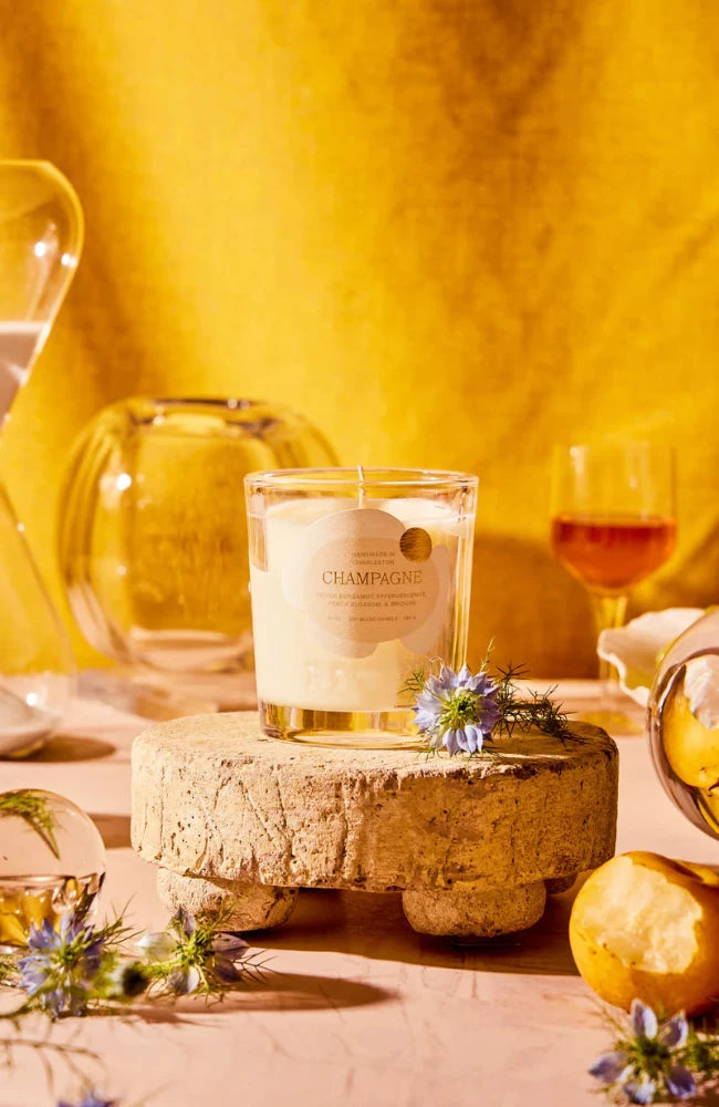 Champagne Candle