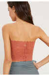Knit Scalloped Bandeau
