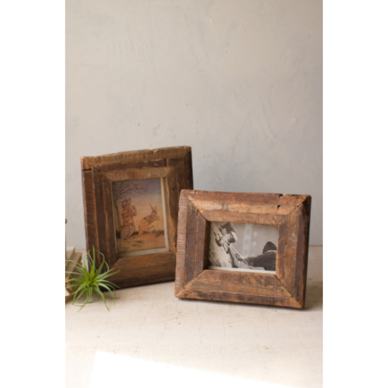 Recycled Wooden Photo Frame