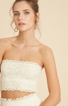 Knit Scalloped Bandeau