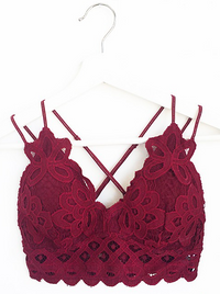 Lace Criss-Cross Bralette