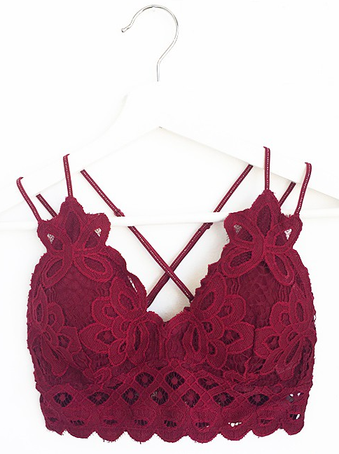 Lace Criss-Cross Bralette