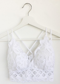 Lace Criss-Cross Bralette
