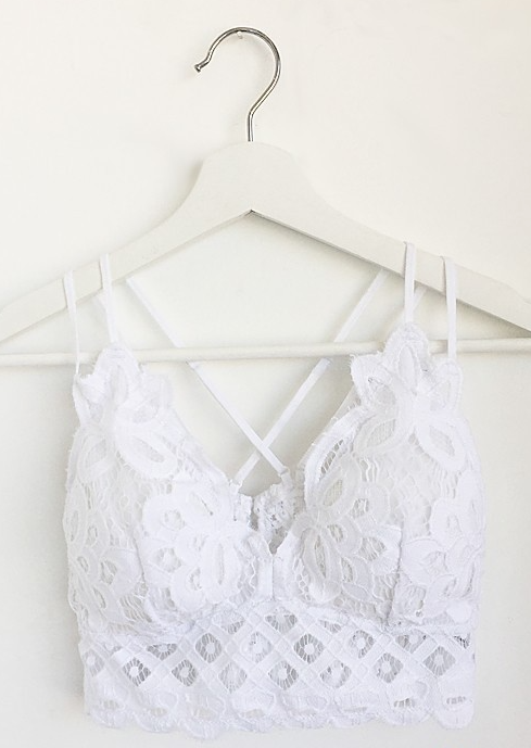 Lace Criss-Cross Bralette