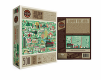 Classic Christmas Movies Map Puzzle
