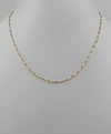 Small Beads & Thin Chain Necklace