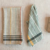Woven Cotton Tea Towel with Stripes