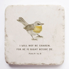 Bird Printed Scripture Stone