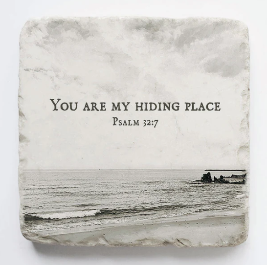 Small Block Scripture Stone