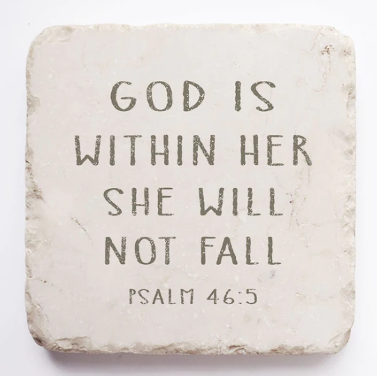 Small Block Scripture Stone
