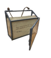 Horizontal Picture Frame and Holder with 50 Gathered Thoughts