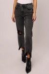 Jodi Super High Rise Cropped Straight Jean