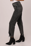 Jodi Super High Rise Cropped Straight Jean