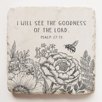 Small Block Scripture Stone