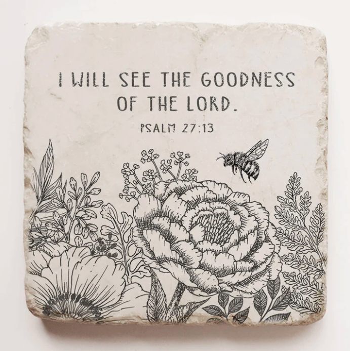 Small Block Scripture Stone