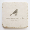 Small Block Scripture Stone