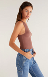 Hannah Cropped Ribbed Tank