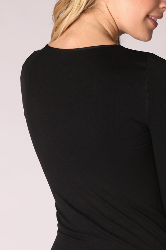 Long Sleeve Crew Neck Top