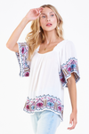 Galia in White Boho