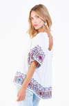 Galia in White Boho