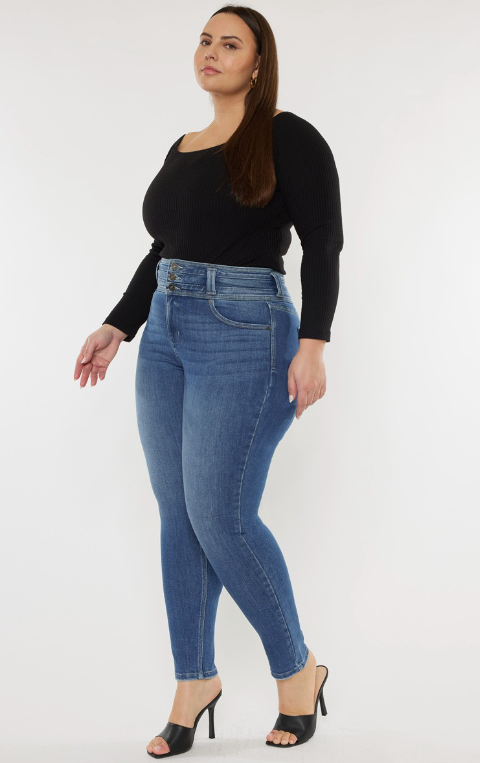 Naeva Curvy Super High Rise Skinny Jeans – Doxology