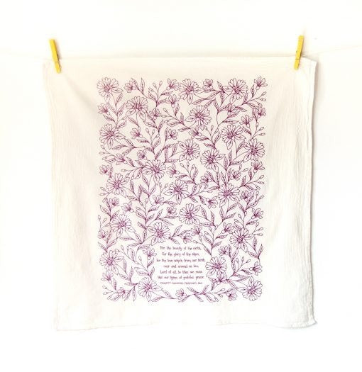 For The Beauty Tea Towel