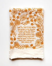 Come Thou Fount Tea Towel