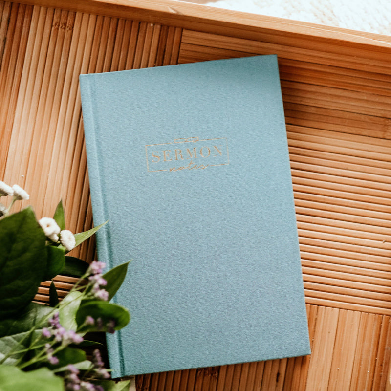 Sermon Notes Journal - Teal