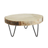 9" Wood Pedestal