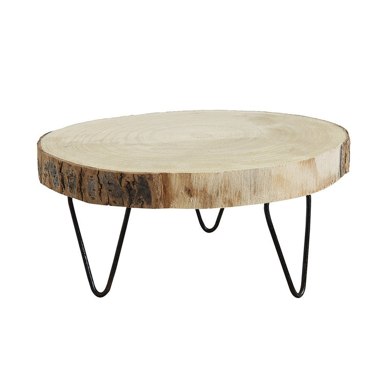 9" Wood Pedestal