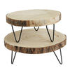 9" Wood Pedestal
