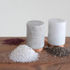 Marble Salt & Pepper Shakers with Copper Base