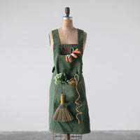 Canvas Cross Back Utility Apron