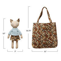 Kitty and purse set